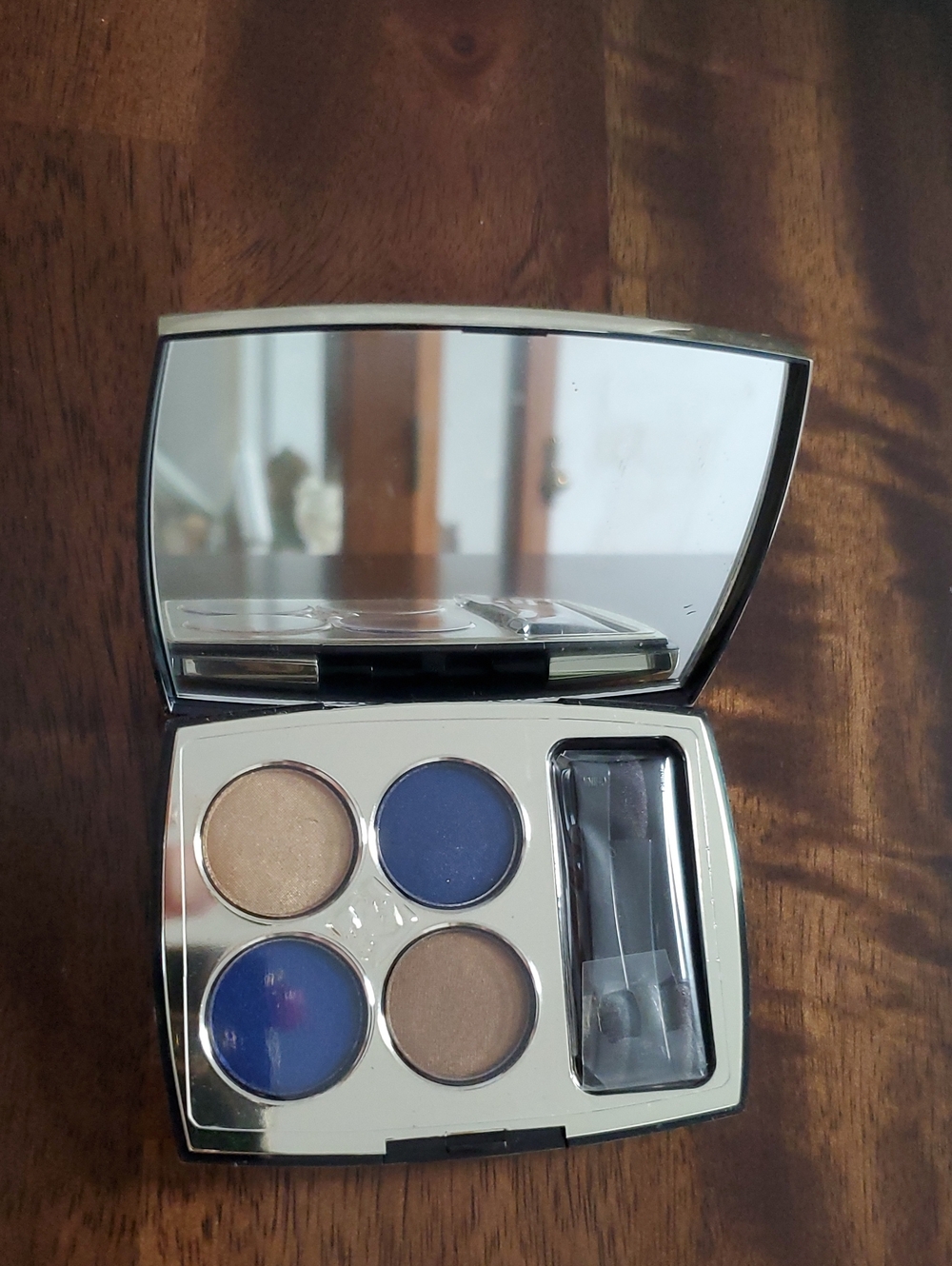 Lancôme Eyeshadow Quartet - Navy Blue & Champagne Browns